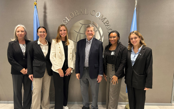 MSSRIB Students Visit UN PRME