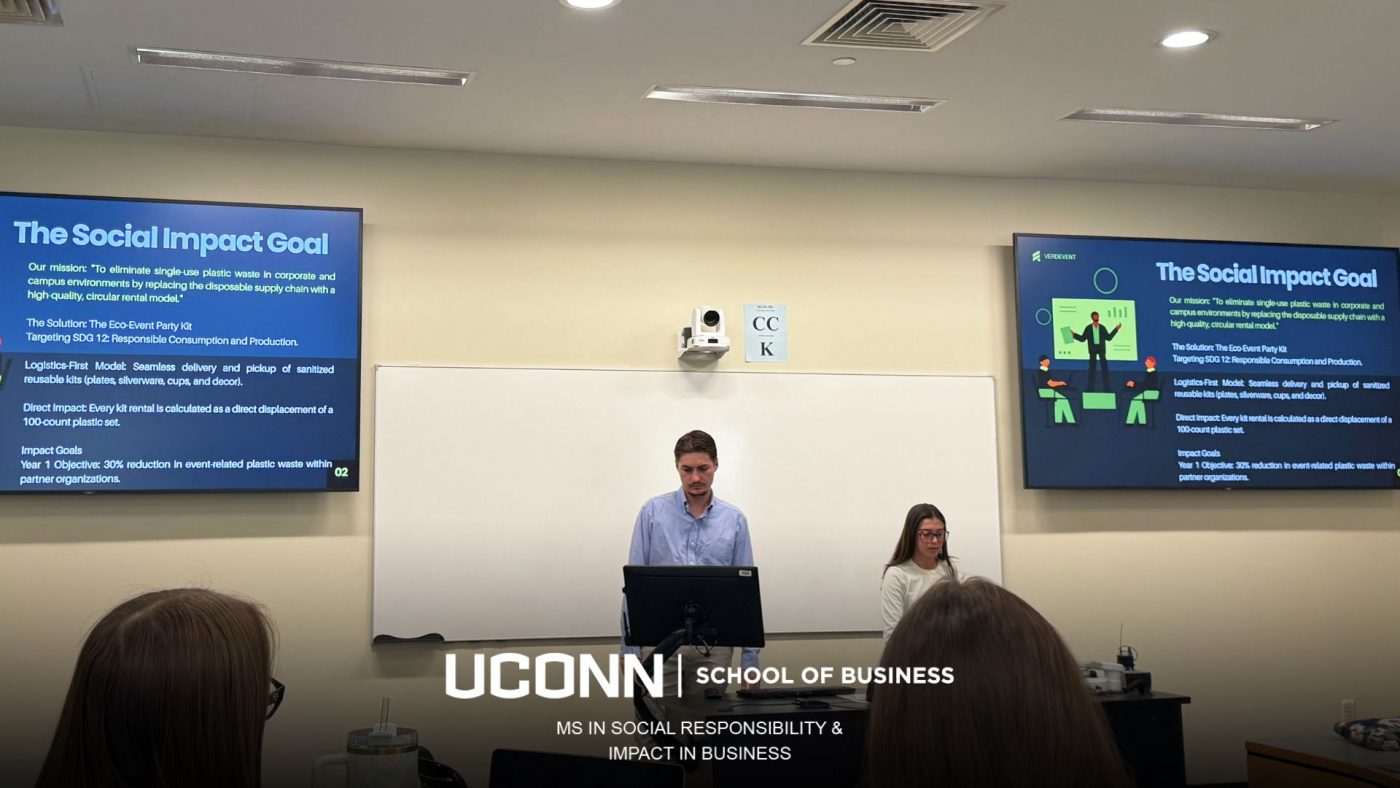 Students presenting in MKTG3255/5255.